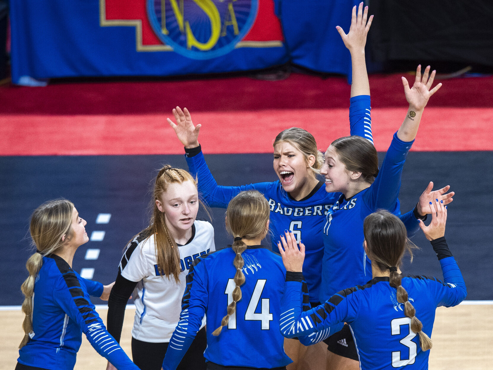 Class B state volleyball: Elkhorn North vs Bennington